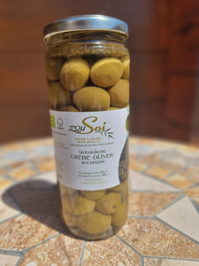 Grüne Oliven aus Delphi - 300g