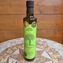 Laden Sie das Bild in den Galerie-Viewer, Bio Green Olive Oil - hoher Polyphenolgehalt, ungefiltertes grünes Olivenöl - 0,5l