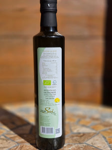 Soi biologisches Olivenöl aus Delphi extra vergin mit Zitrone - 0,5l