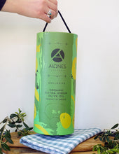 Laden Sie das Bild in den Galerie-Viewer, AEONS EXCLUSIVE Bio-Olivenöl Nativ Extra im 3-Liter-Papiertube