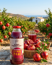 Laden Sie das Bild in den Galerie-Viewer, biologischer Granatapfelsaft aus Griechenland 500ml