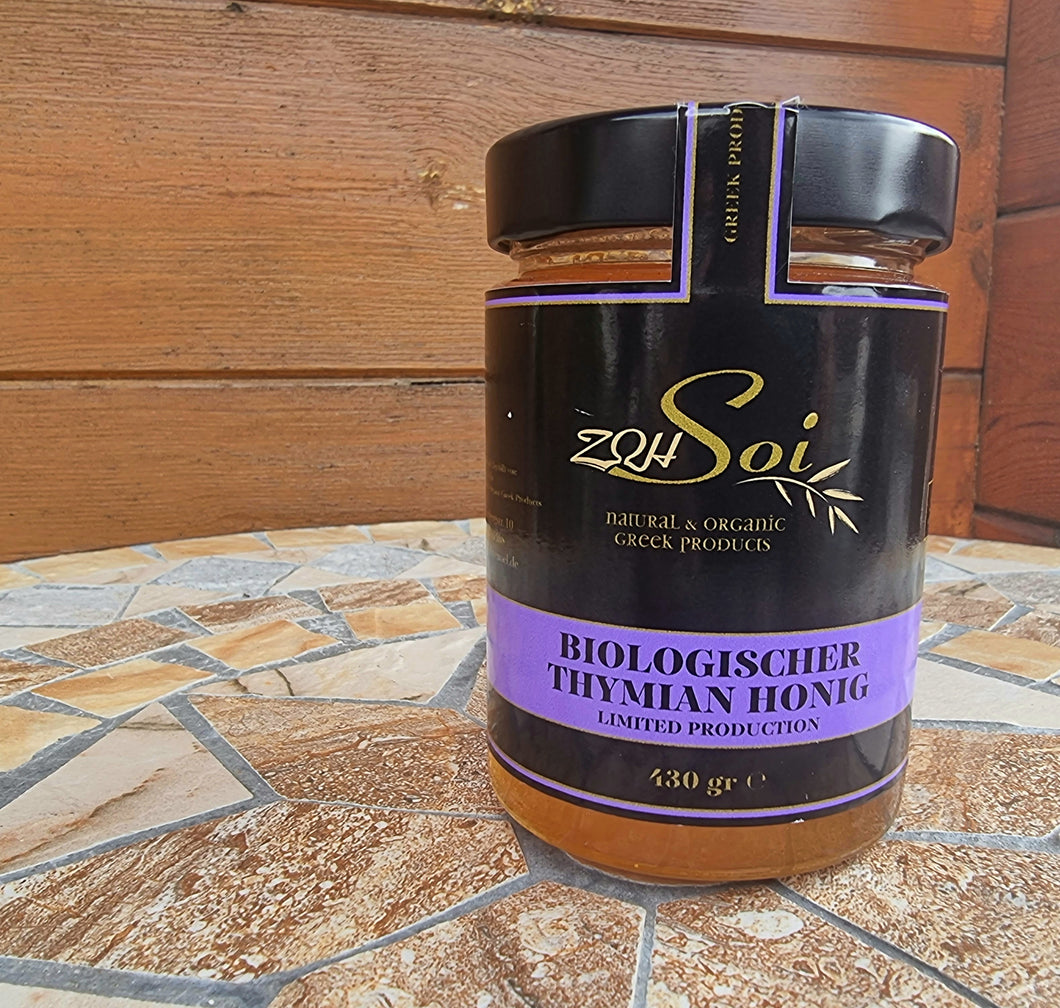 biologischer Thymianhonig von Delphi 430g