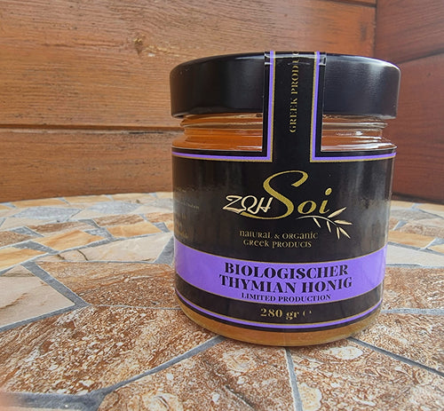 biologischer Thymianhonig von Delphi 280g