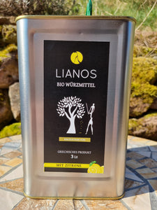 biologisches Olivenöl extra vergine mit Zitrone - 3l