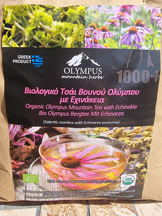 biologischer Bergtee mit Echinacea aus Griechenland - 400g