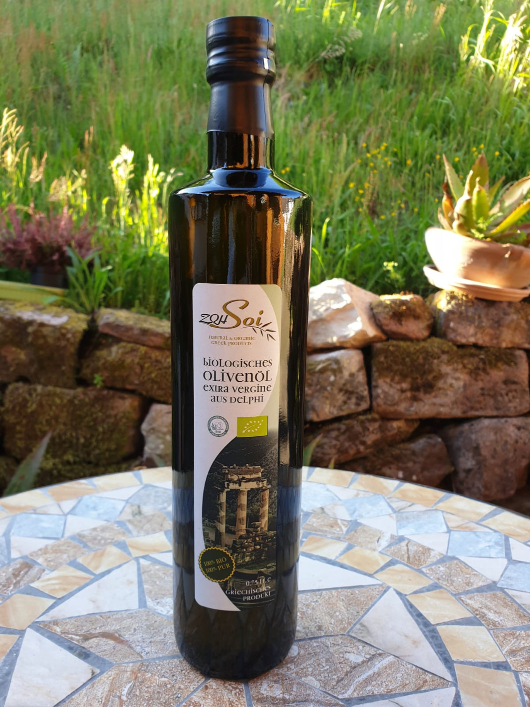 Soi biologisches Olivenöl aus Delphi extra virgin - 0,75l